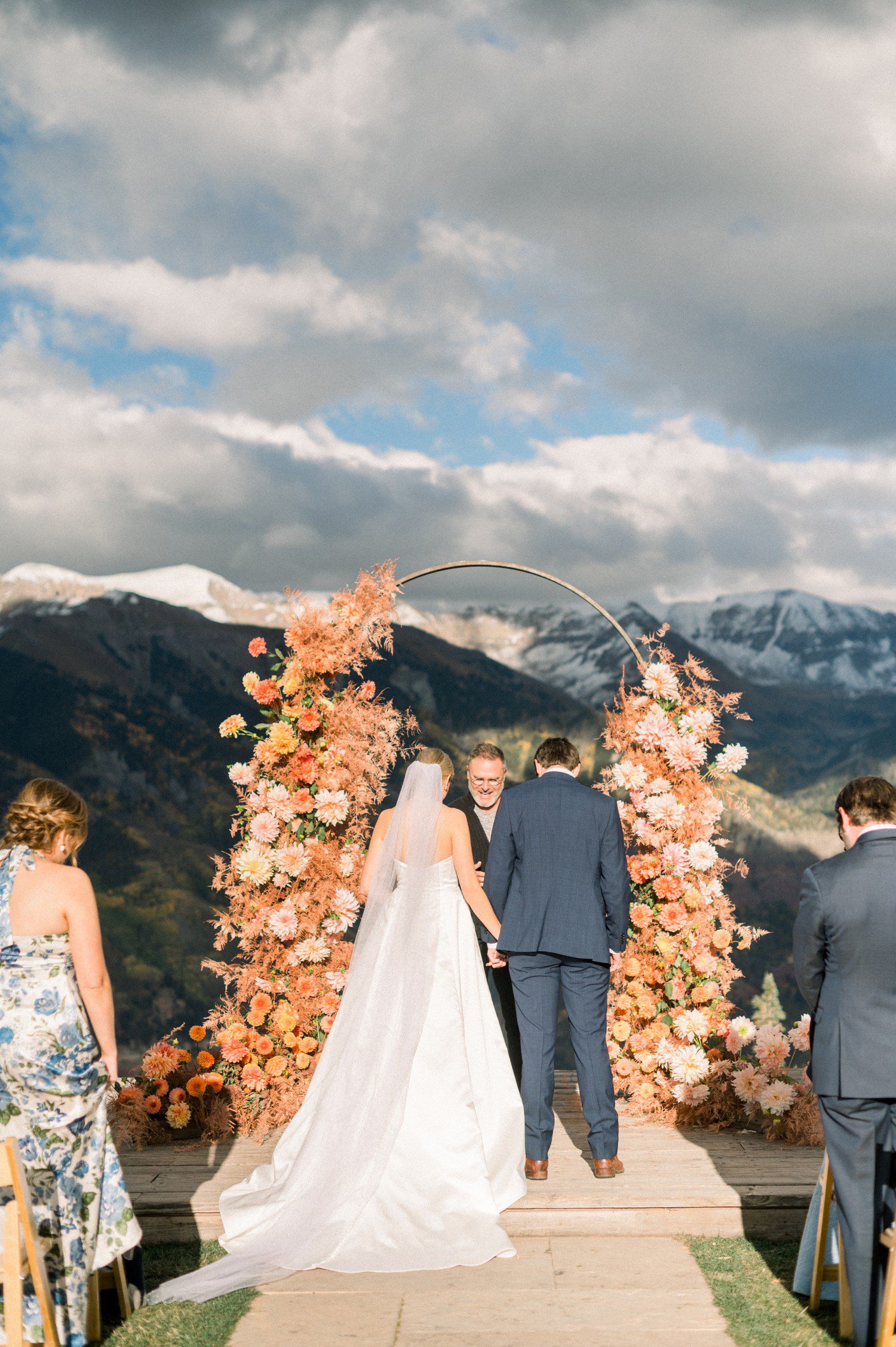 Wedding at San Sophia Overlook Telluride CO