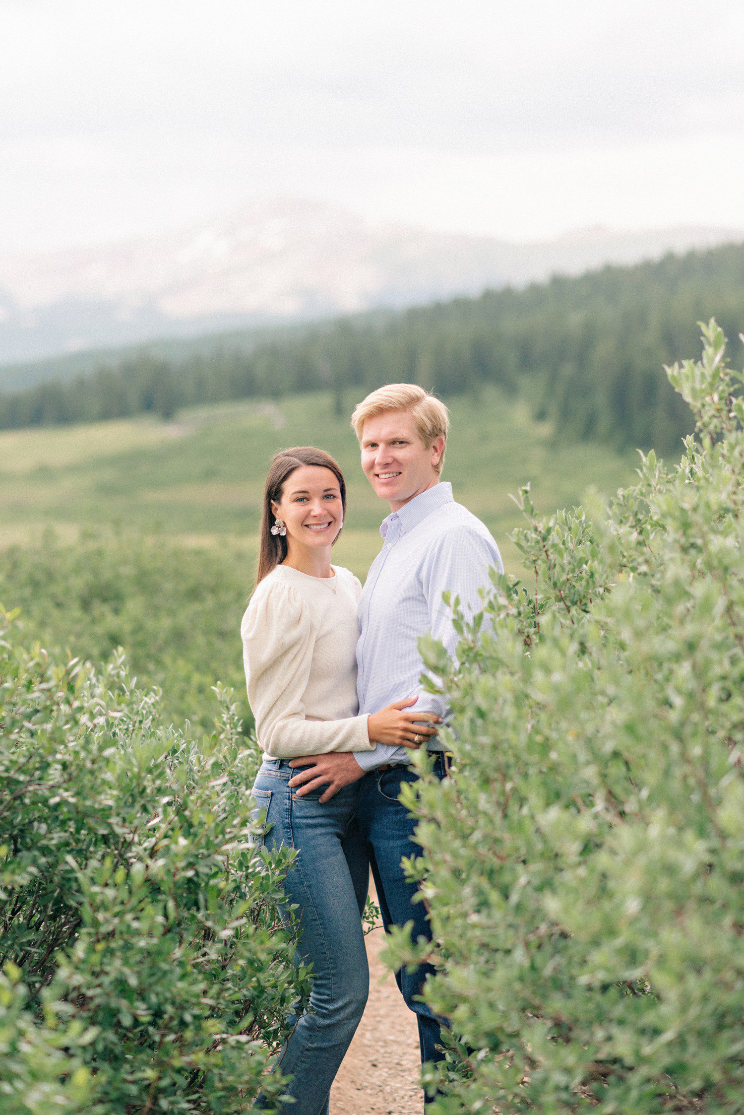 Mountain Engagement Session in Colorado  