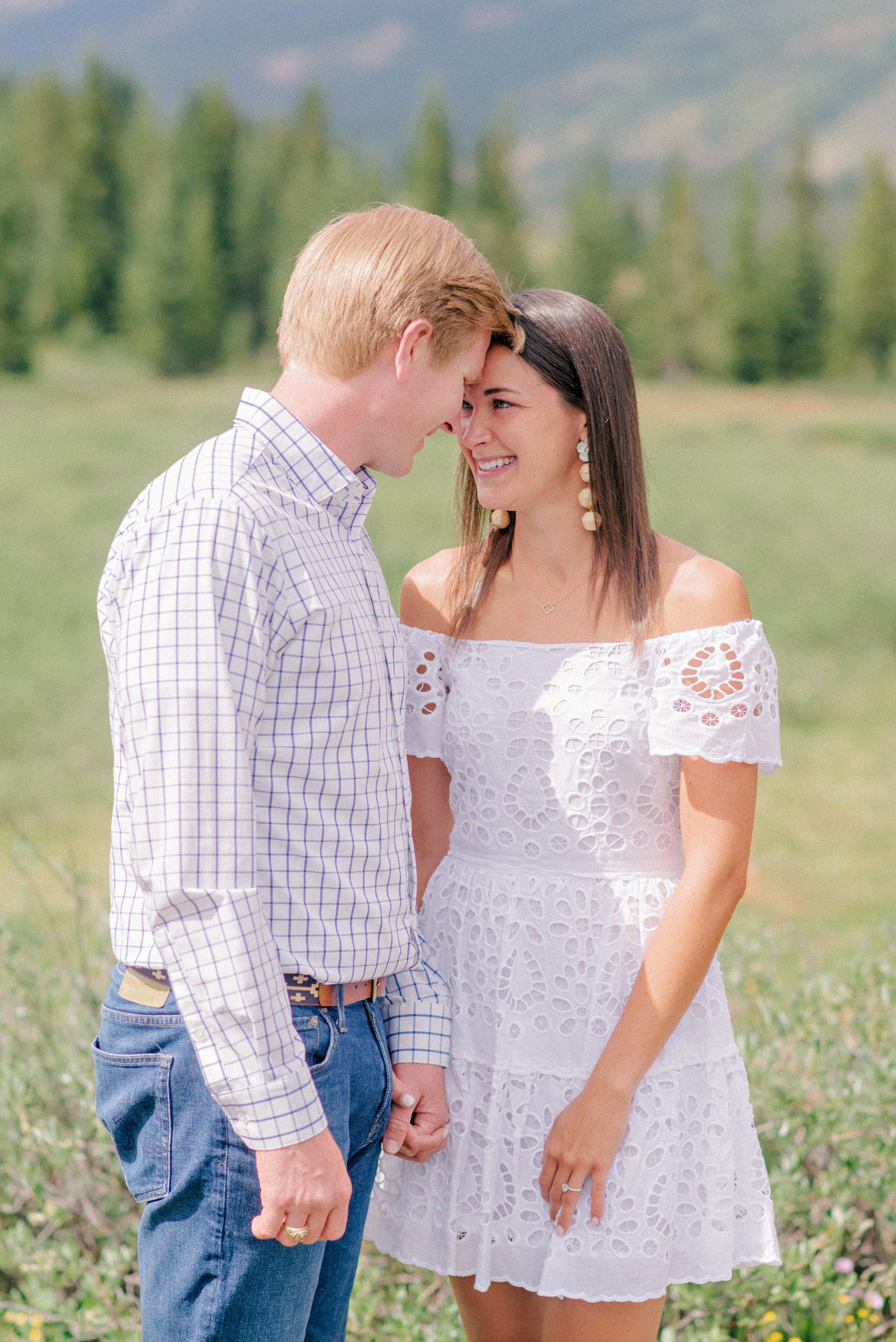 Summer Engagement Session in Vail CO