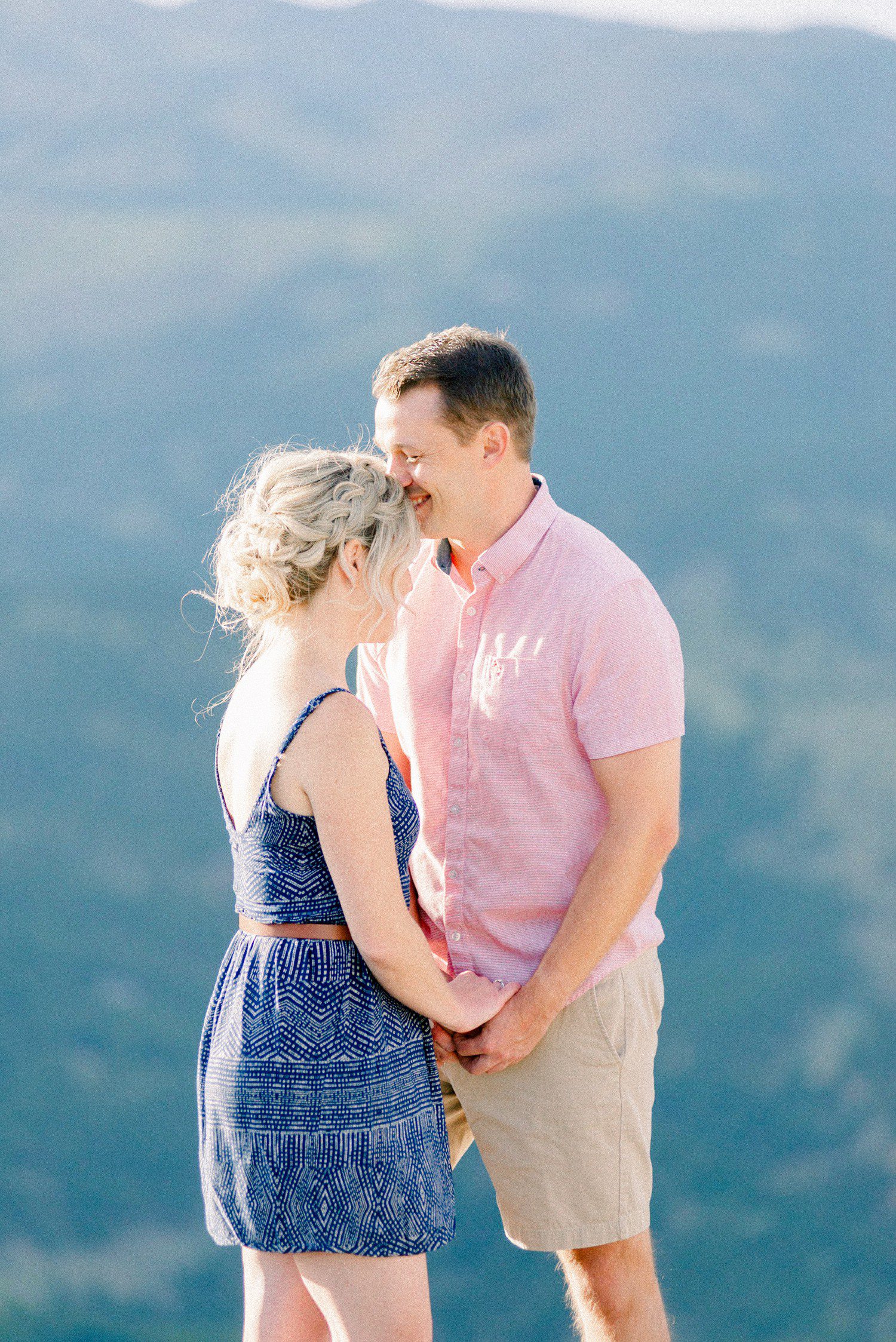 Boulder Engagement Session at Lost Gulch Overlook. 