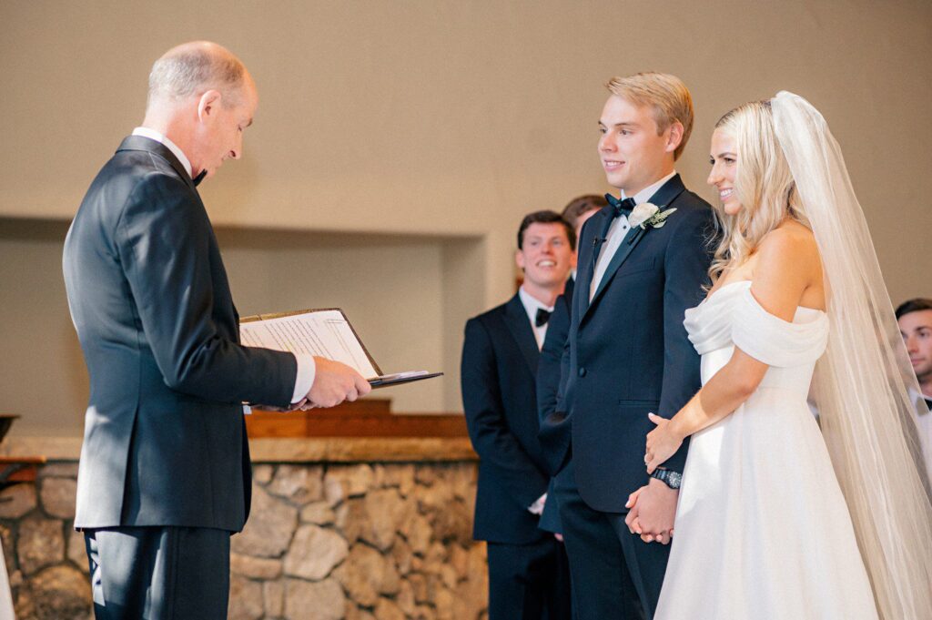 Wedding at The Chapel at Beaver Creek. 