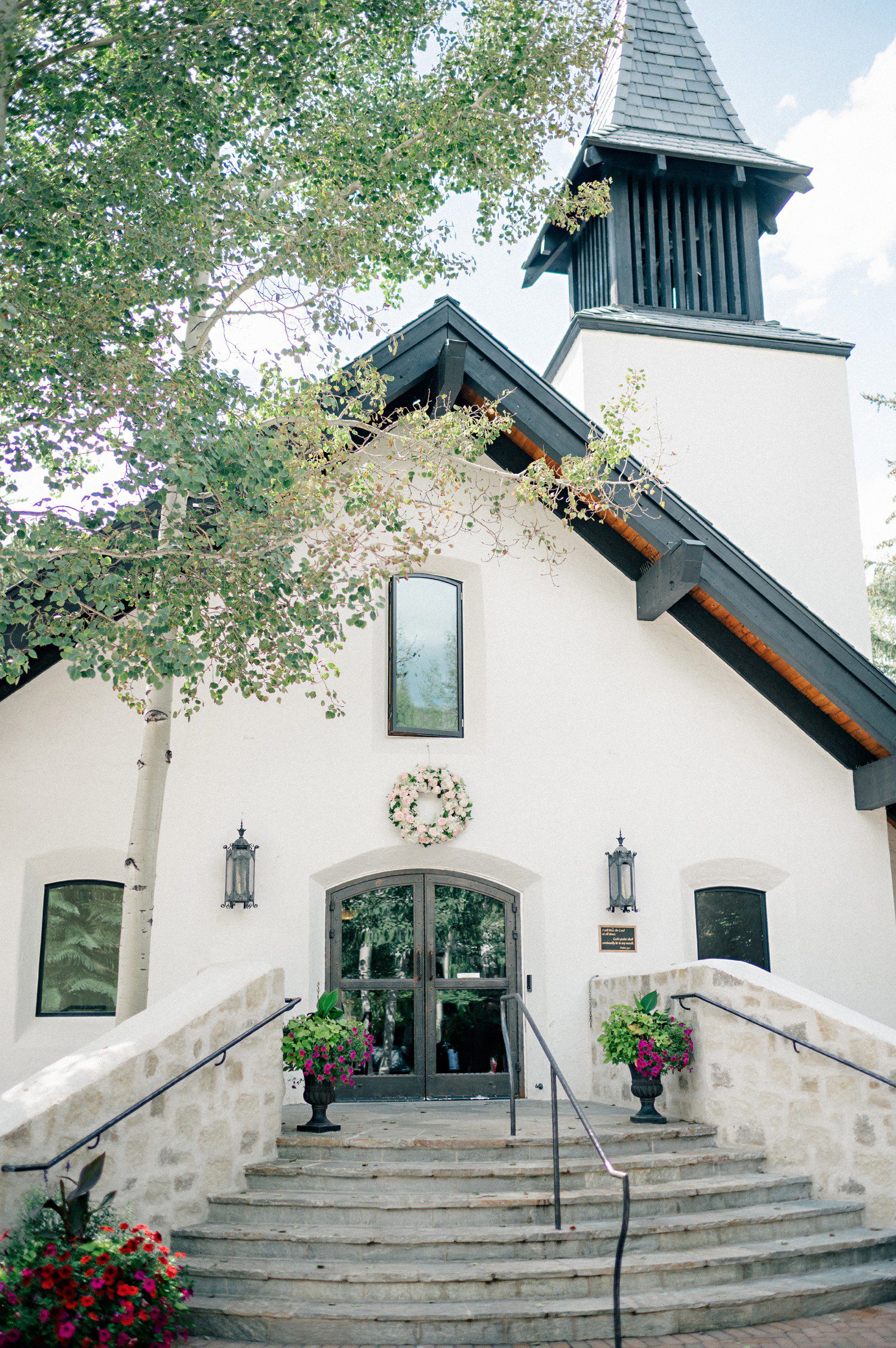 Vail Interfaith Chapel in Vail Colorado. 